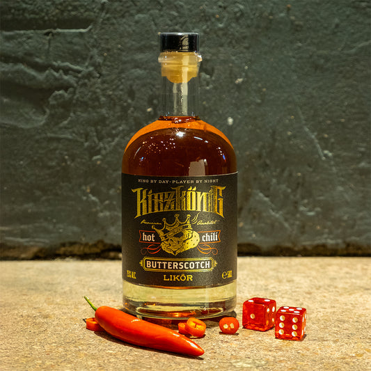 KIEZKÖNIG Butterscotch Likör mit Chili