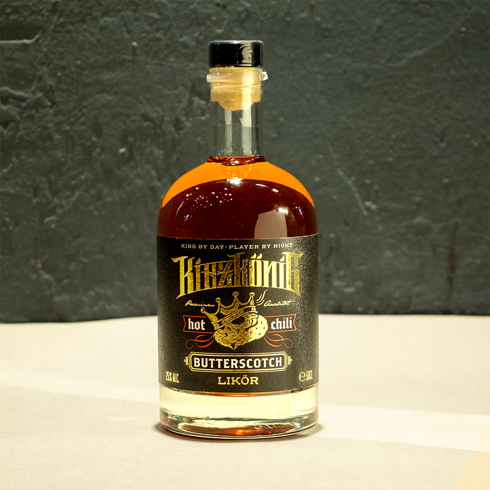 KIEZKÖNIG Butterscotch Likör mit Chili