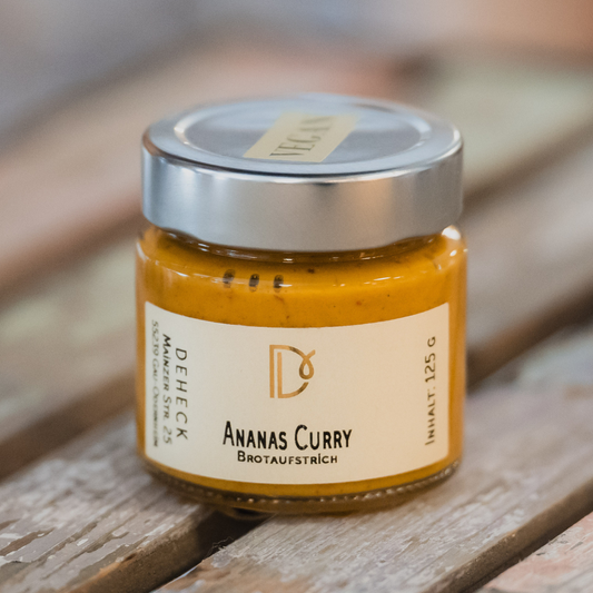 Curry Ananas Aufstrich (vegan)