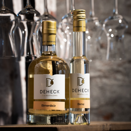 Birnen Likör | reiner Birne Likör + Variante mit Karmell | 18%