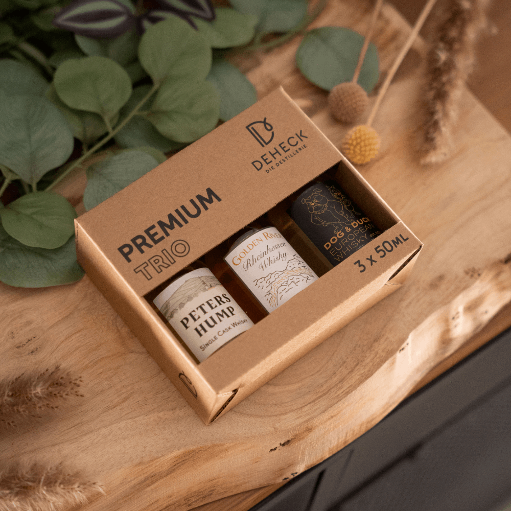 Whisky Geschenk 3 Whiskys von Deheck als Geschenk