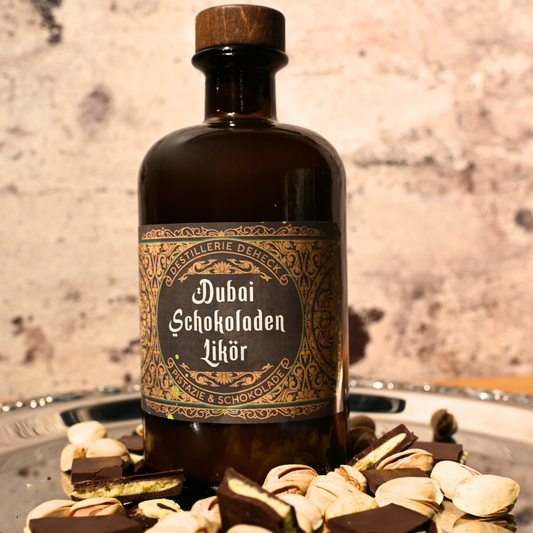 Dubai Schokolade Sahnelikör | authentischer Dubai Likör wie die Trend-Schokolade | 15%