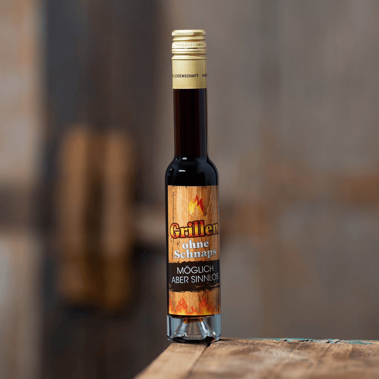 Deheck Geschenkidee Grillserie mit Kräuter Likör aus der Destillerie und Likörmanufaktur Deheck Geschenk mit Alkohol