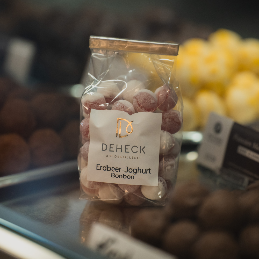 Erdbeer Joghurt Bonbons - Manufaktur Süßigkeiten