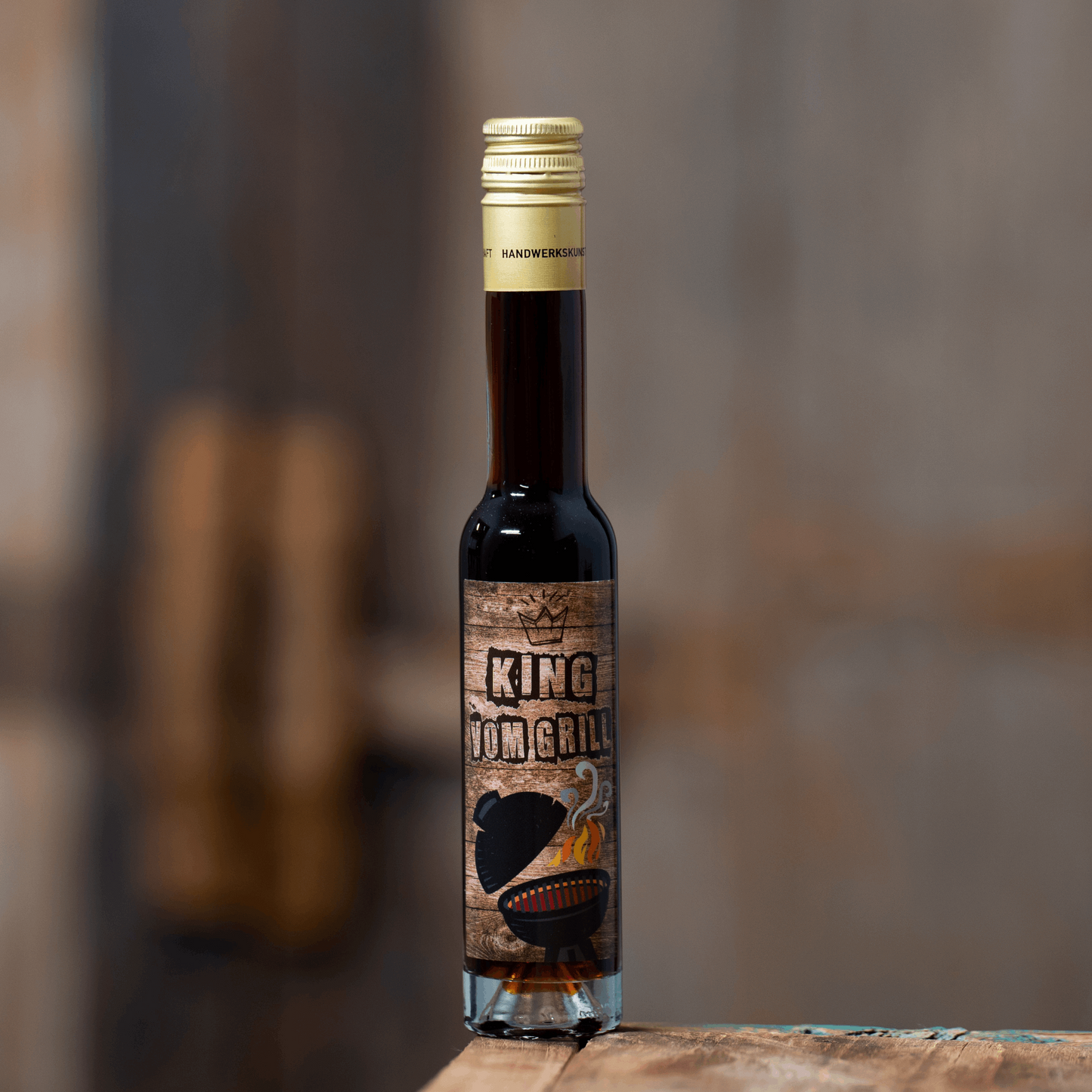 Deheck Geschenkidee Grillserie mit Kräuter Likör aus der Destillerie und Likörmanufaktur Deheck Geschenk mit Alkohol