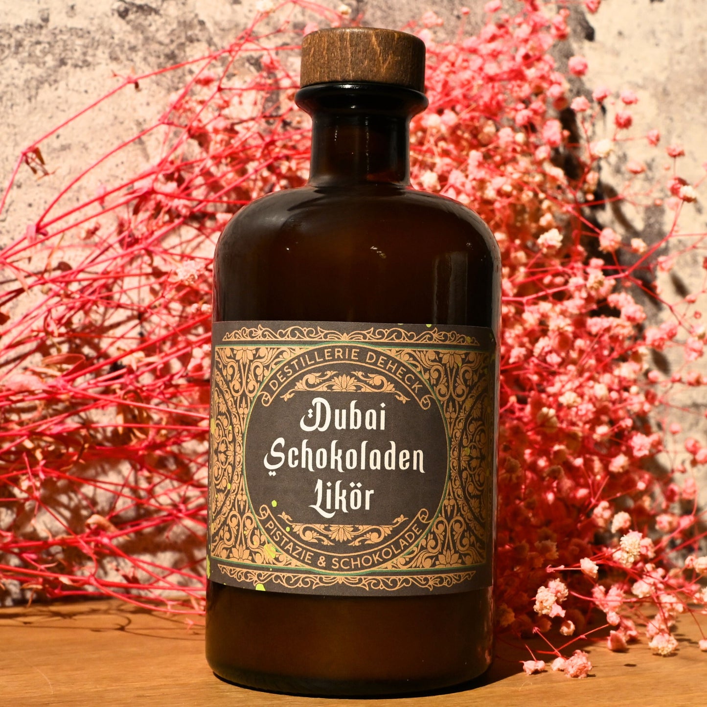 Dubai Schokolade Sahnelikör | authentischer Dubai Likör wie die Trend-Schokolade | 15%