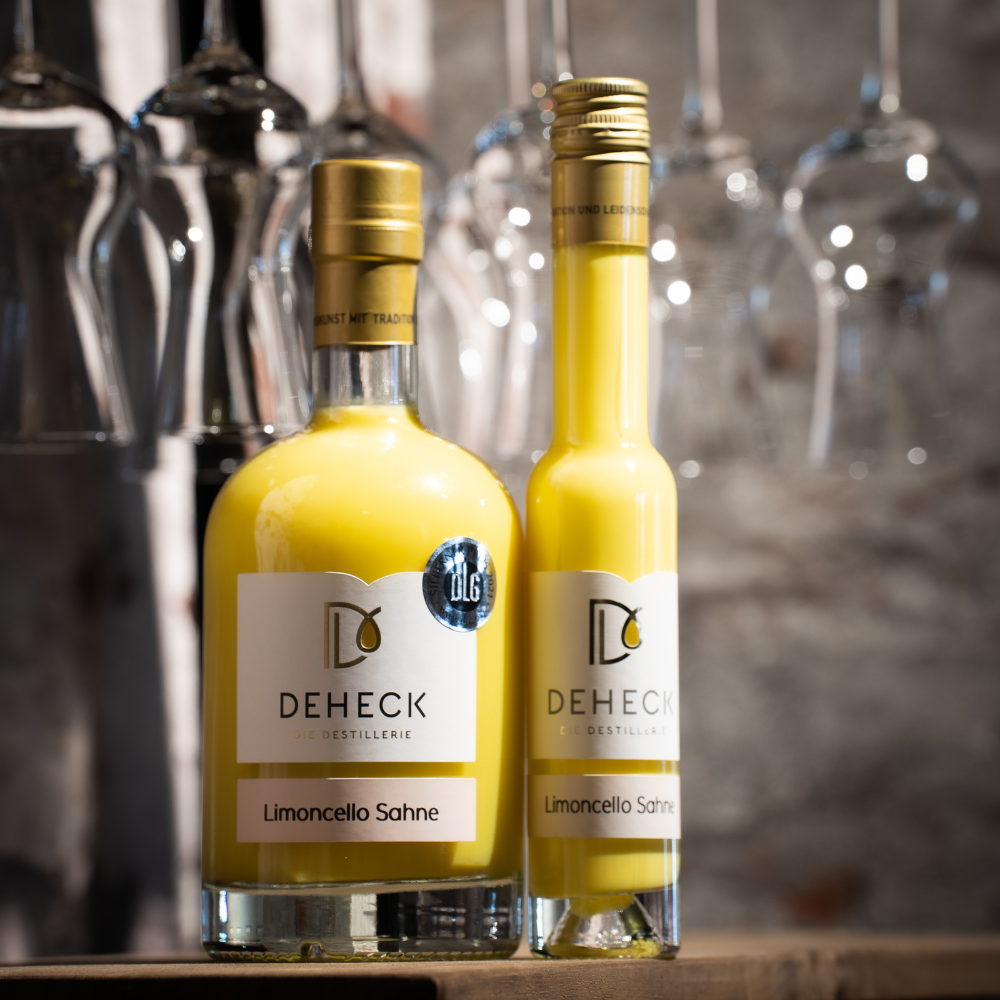 Limoncello Sahnelikör | trendiger Limoncello Likör in cremiger Sahne | 15%