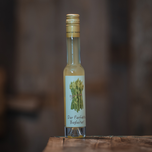 Spargel Begleitung | Spargel Etikett | Limoncello Likör 20%