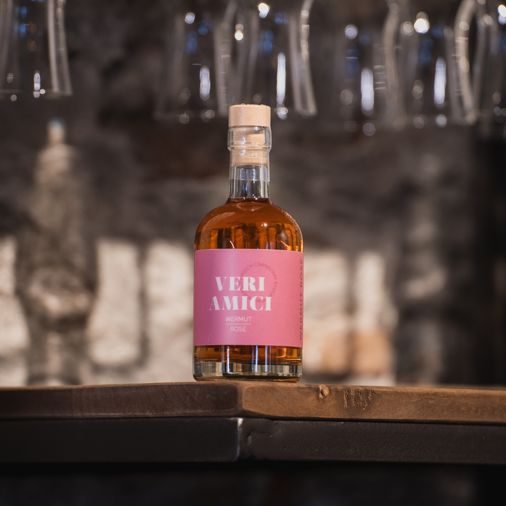 Veri Amici Wermut | Rosé Wermut aus Deutschland | 21,5%