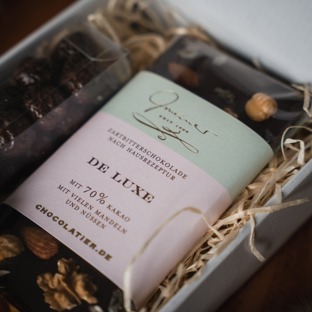 kleines Whisky Geschenkset | Whisky Geschenk mit Schokolade