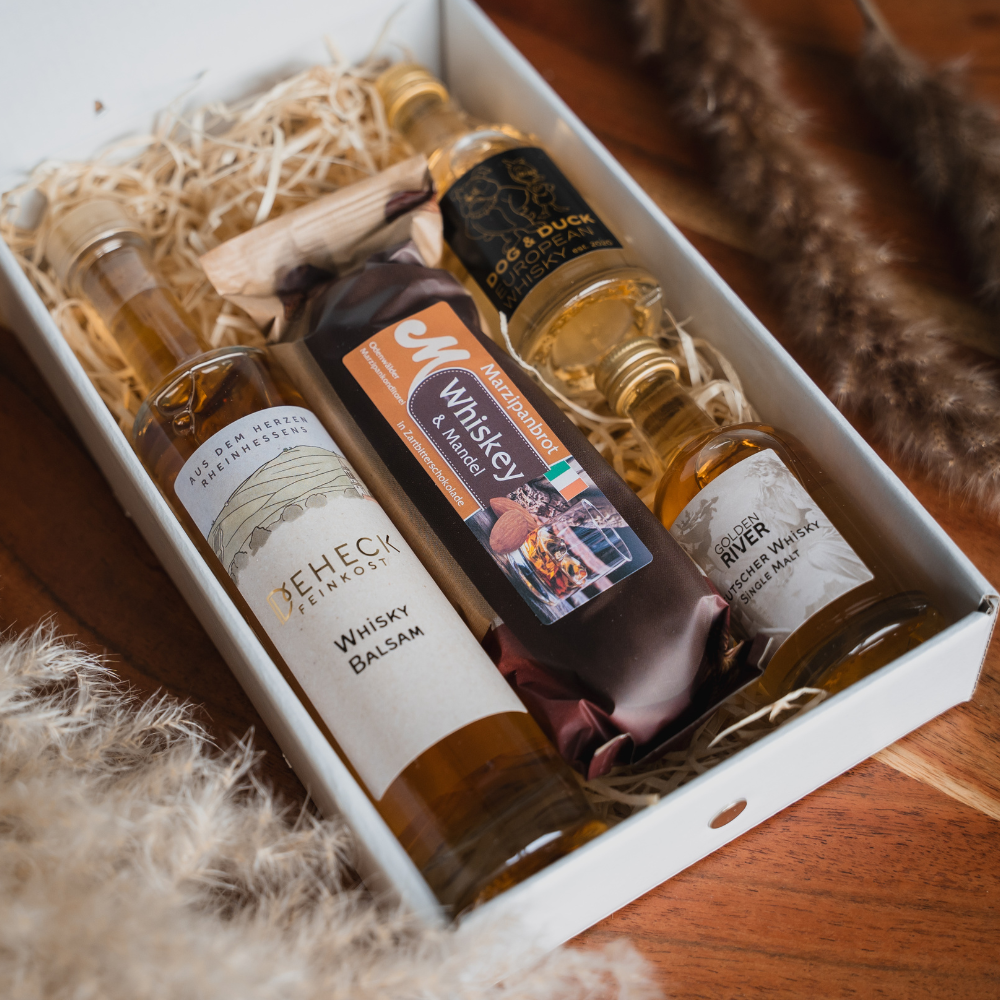 großes Whisky Geschenkset - Deheck Feinkost und Whisky