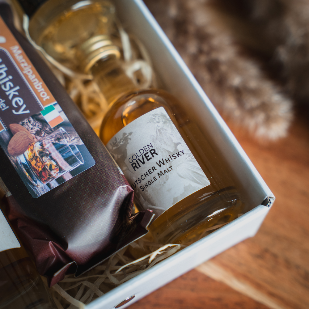 großes Whisky Geschenkset - Feinkost & Whisky