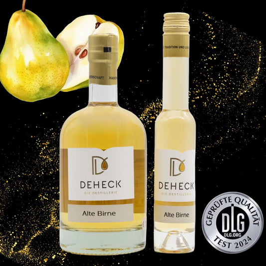 Alte Birne Spirituose | Birnen Schnaps der vollreifen Frucht | 35%