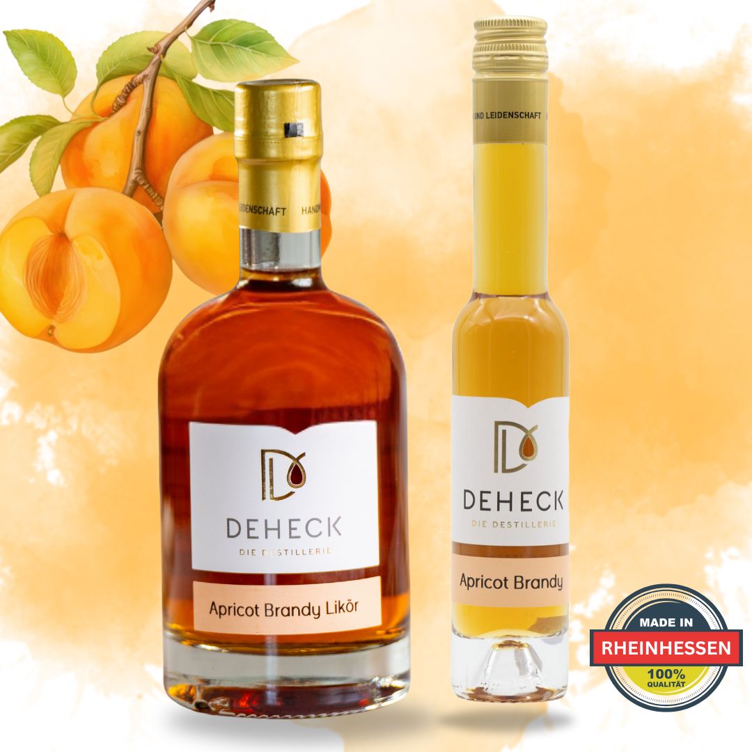 Apricot Brandy Likör | luxuriöser Aprikosen Likör | 35%