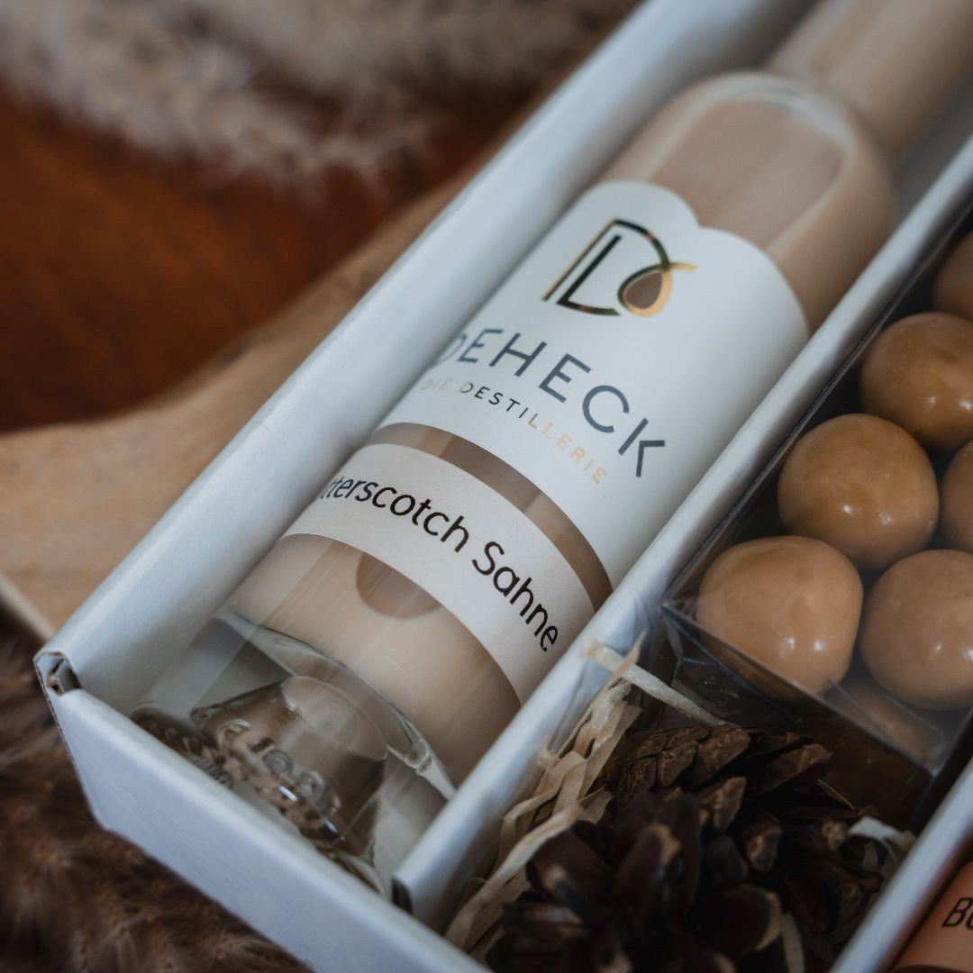 Butterscotch Geschenk-Set | Butterscotch Liköre & Butter-Scotch Süßigkeit