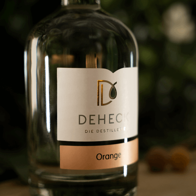 Deheck Orangenlikör 500 ml Flasche