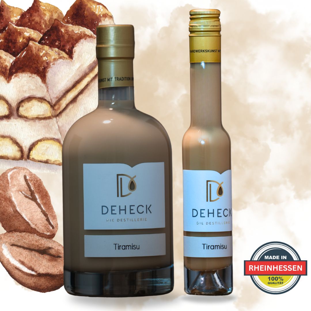 Tiramisu Sahnelikör | klassischer Dessert Likör im Tiramisu Style | 15%