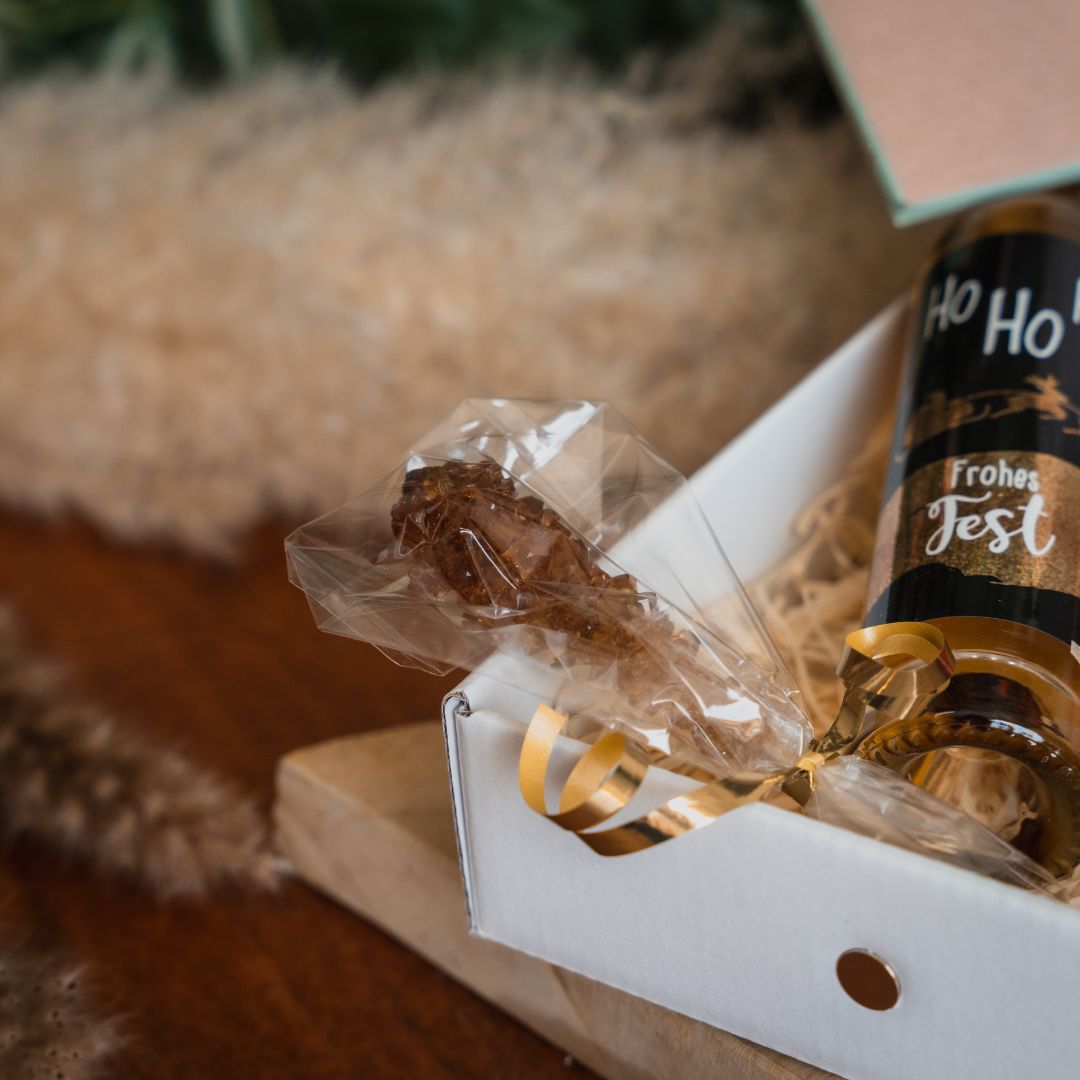 Kandis Stick für Tee aus dem Deheck Weihnachtgeschenk Set mit Alkhol