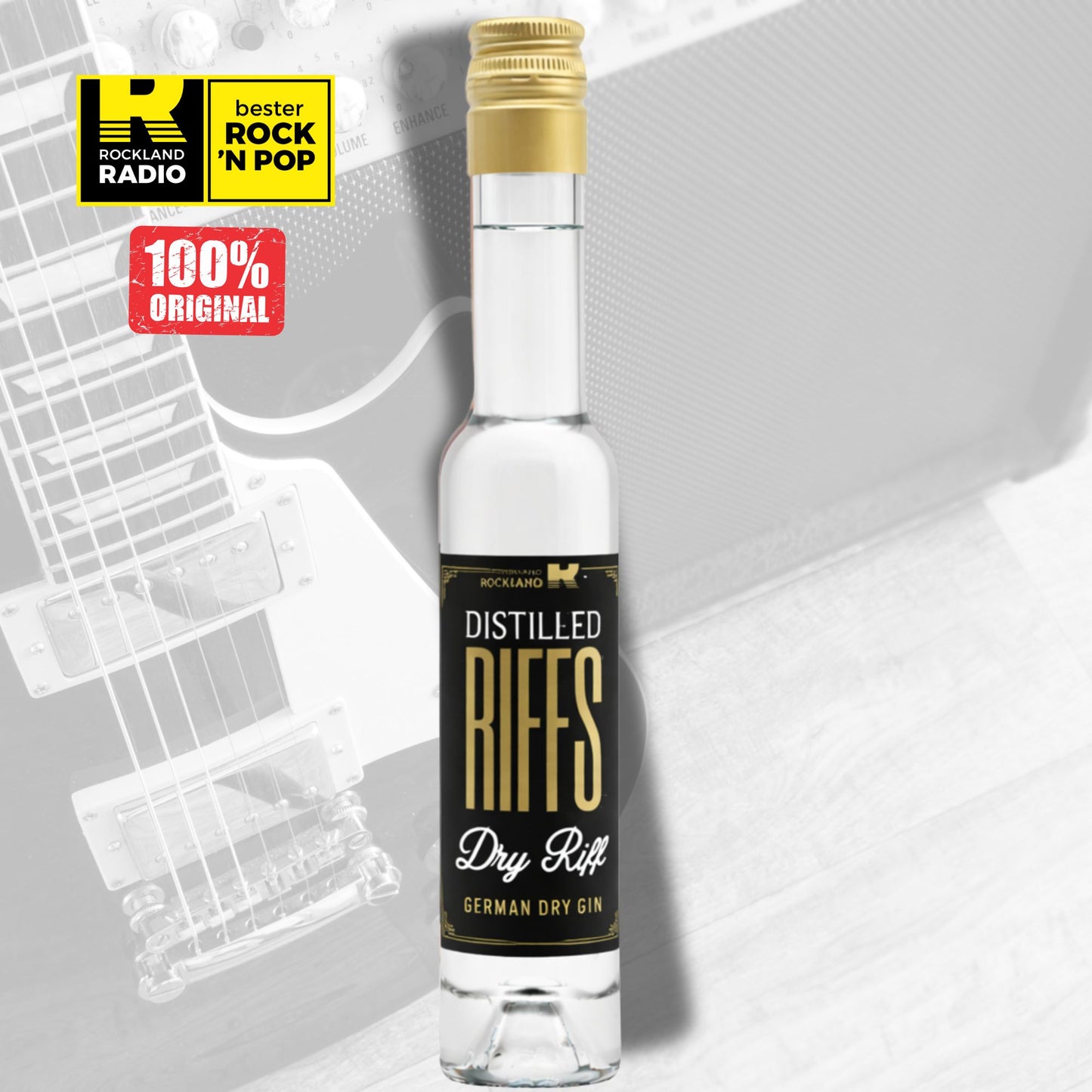 Rockland Radio Gin | deutscher Dry Gin mit 11 Botanicals | 42% | Distilled Riffs