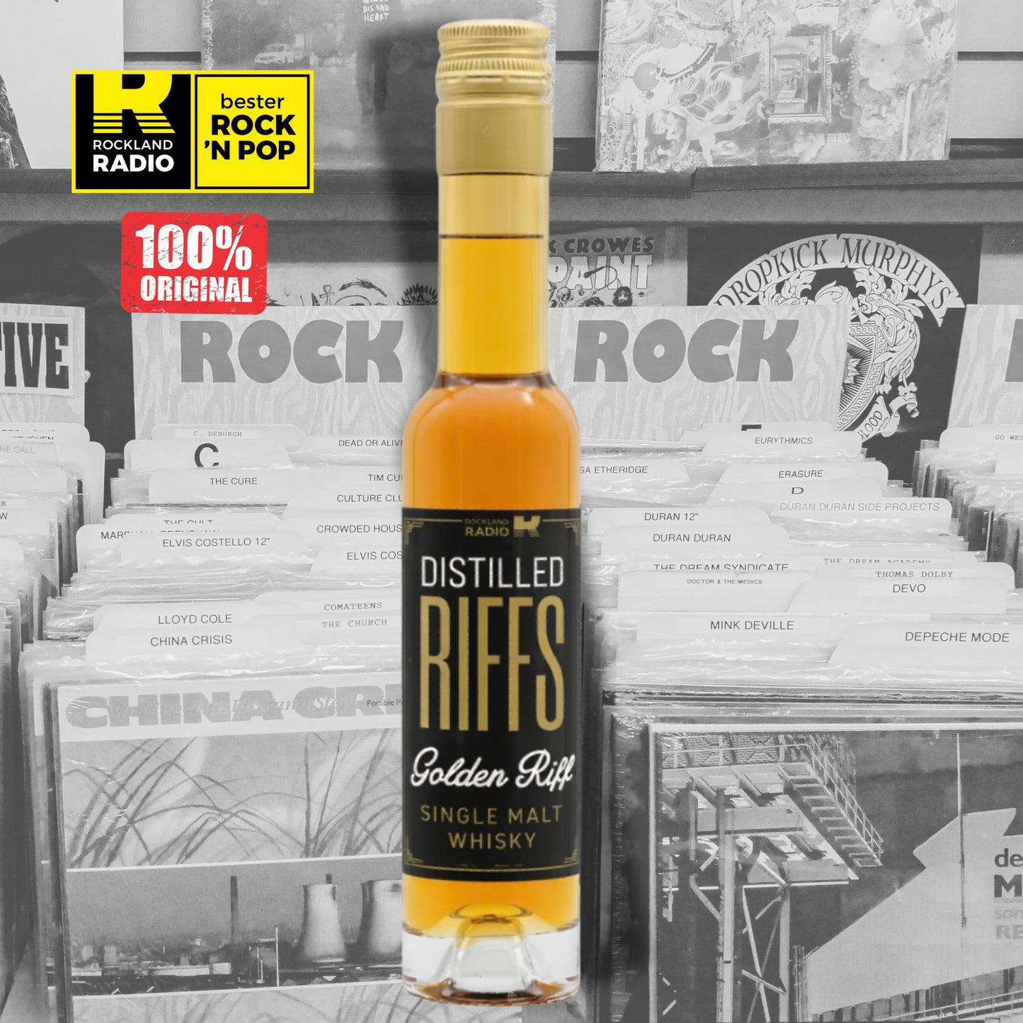 Rockland Radio Whisky | deutscher Single Malt Whisky | 45% | Distilled Riffs