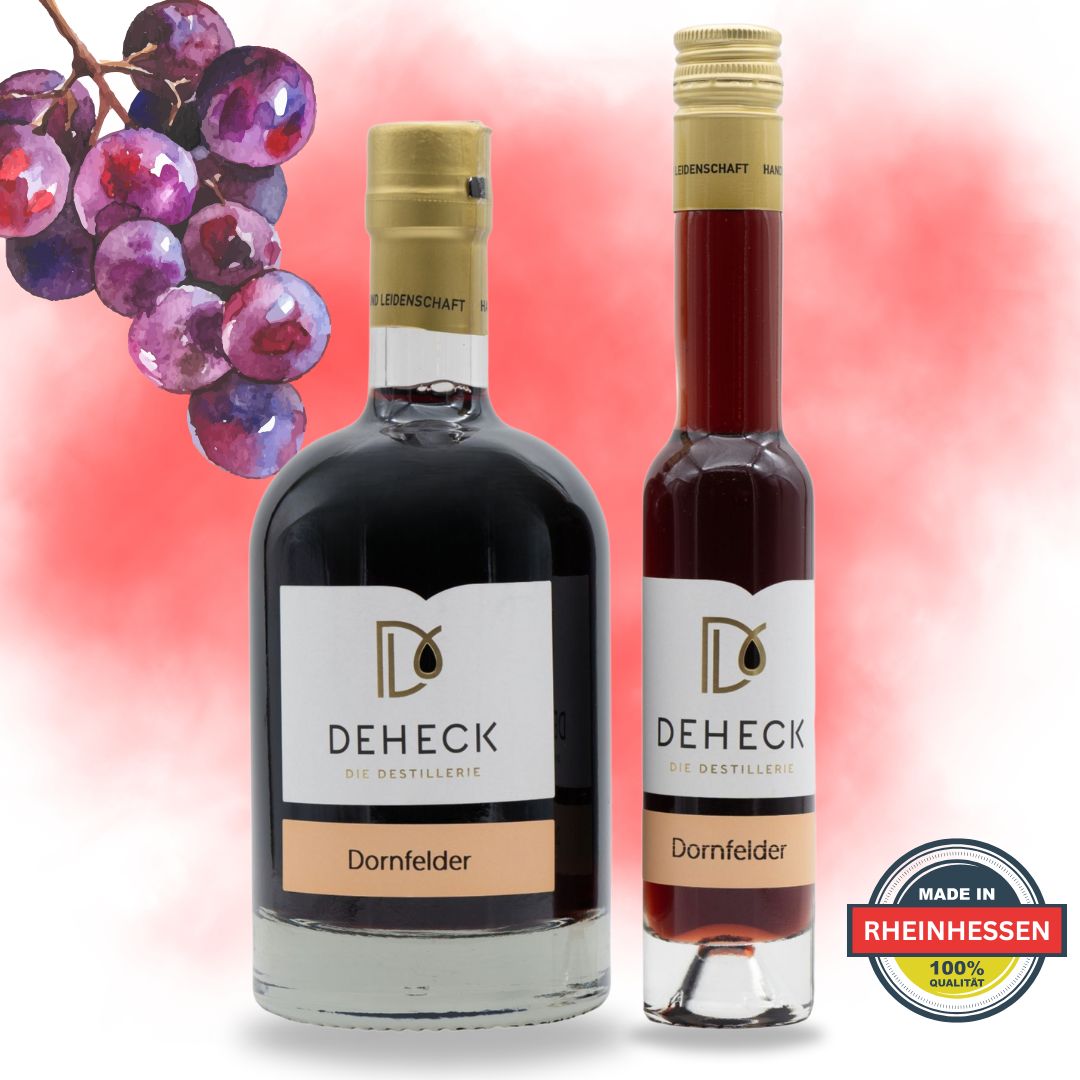Dornfelder Likör | Rheinhessen-Wein Likör im Dornfelder Stil | 20%