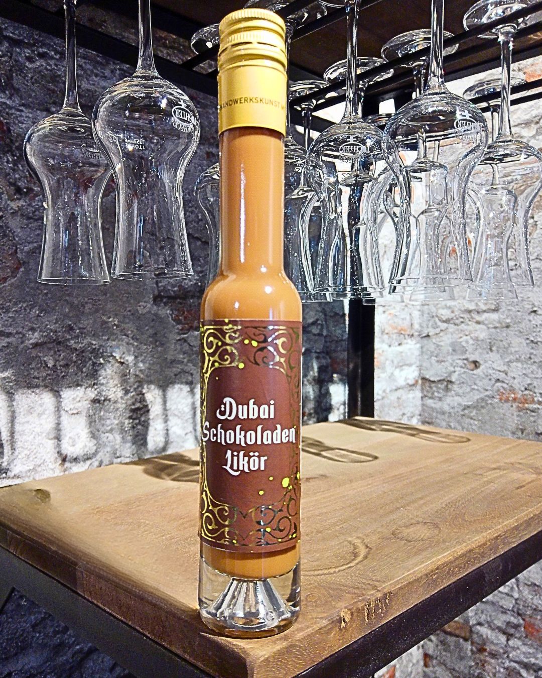 Dubai Schokolade Sahnelikör | authentischer Dubai Likör wie die Trend-Schokolade | 15%