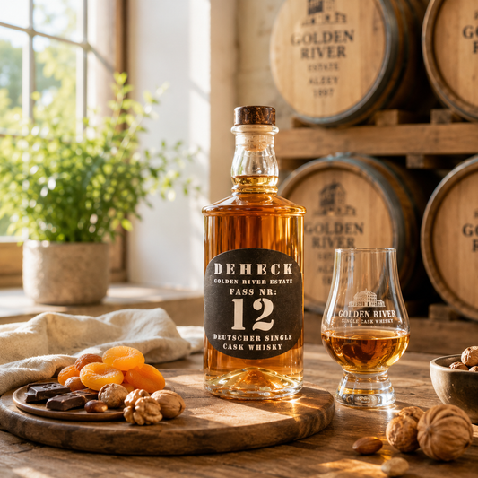 Deutscher Whisky Fass #12 Golden River Estate | Single Cask Whisky | 44%