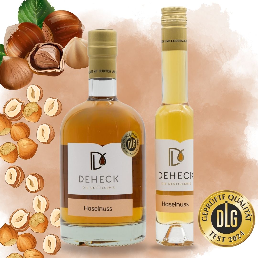 Haselnuss Likör | eleganter Nuss-Likör mit fein karamelliger Note | 20%