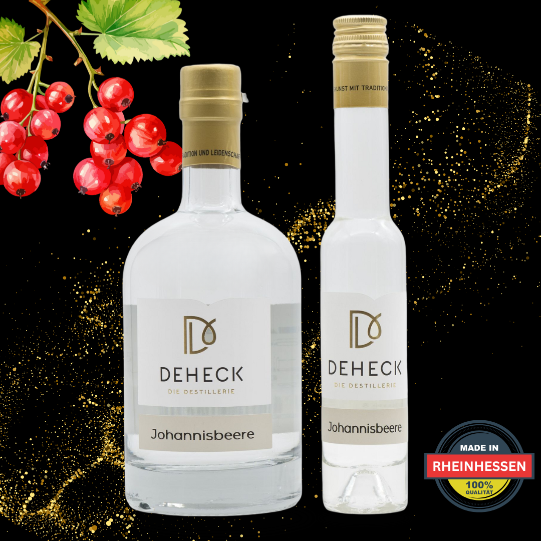 Johannisbeere Spirituose | Johannisbeer Schnaps mit reiner Frucht-Note | 35%