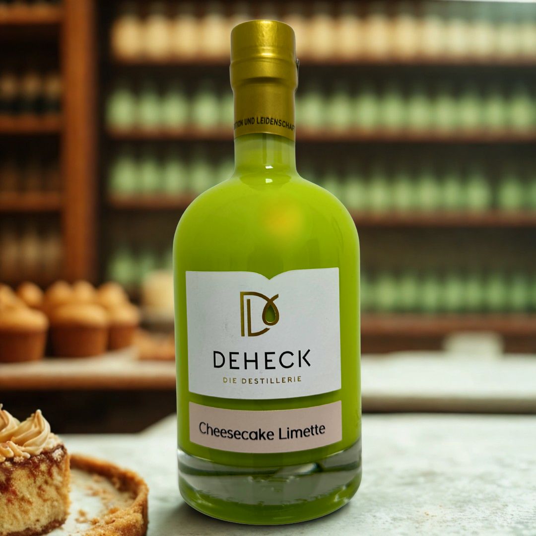 Limette Cheesecake Sahnelikör | cremiger Käsekuchen Likör mit Limette Note | 15%