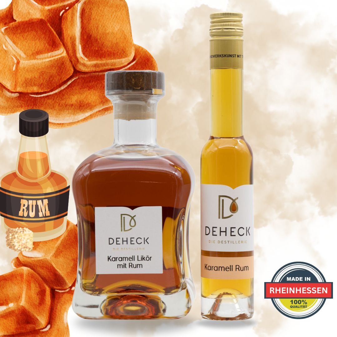 Karamell Likör | Toffee Likör mit Rum verfeinert | 35%