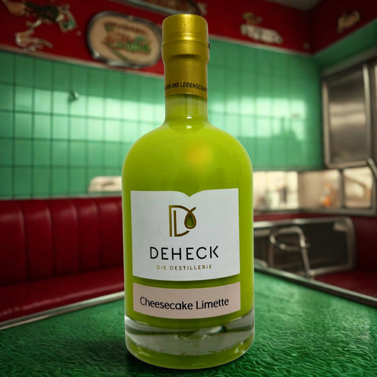 Limette Cheesecake Sahnelikör | cremiger Käsekuchen Likör mit Limette Note | 15%