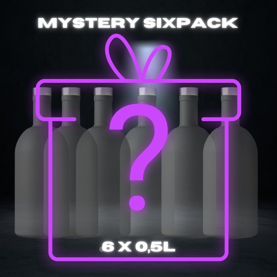 Mystery Sixpack (6 x 0,5L Likör & Spirituosen)