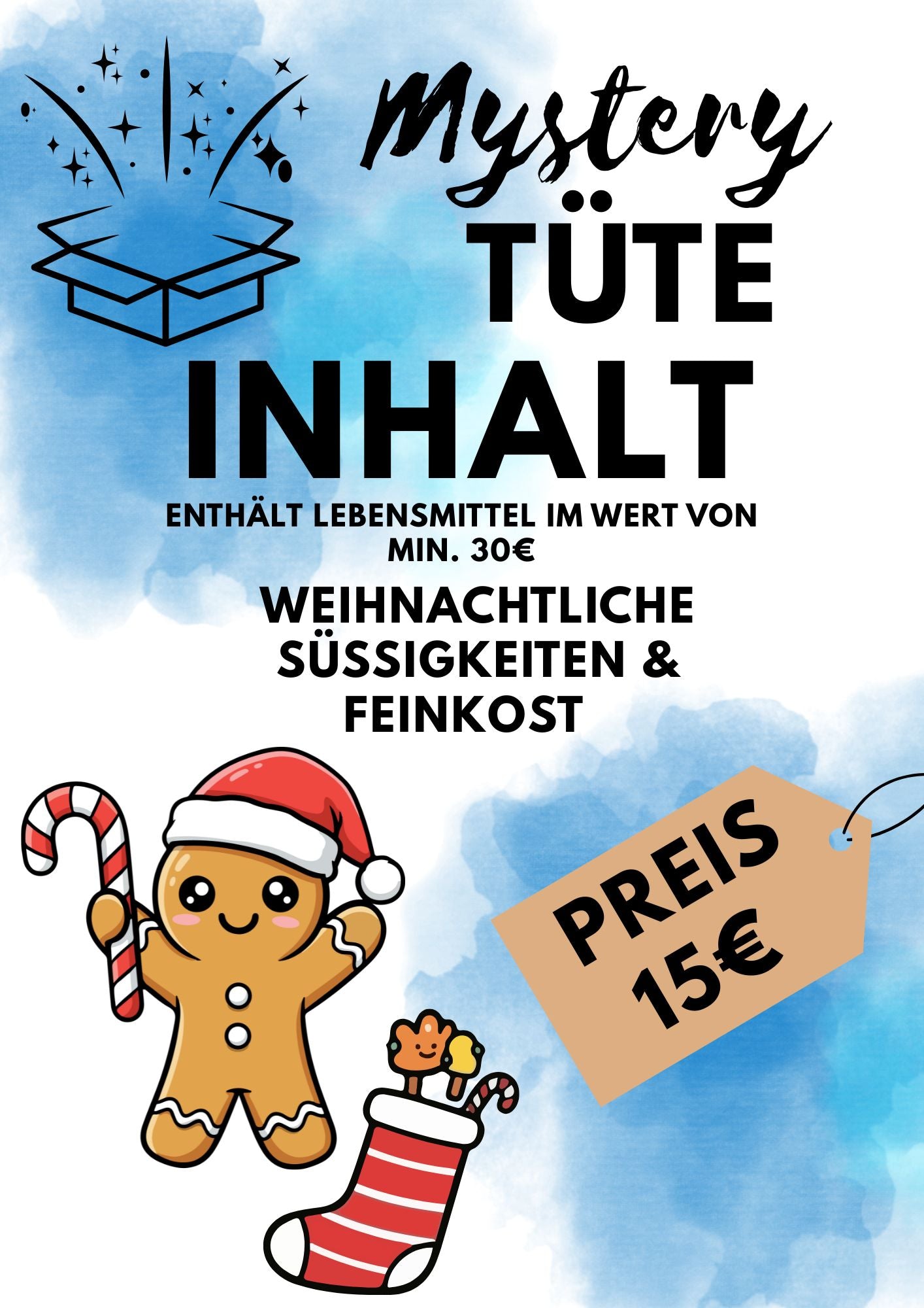 Mystery-Box "Alles muss raus" | Süßigkeiten / Feinkost weihnachtlich