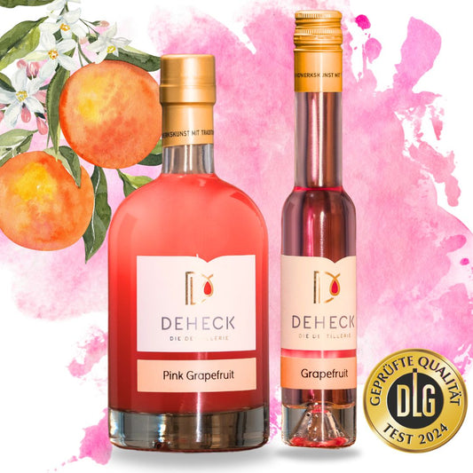 Pink Grapefruit Likör | knalliger Fruchtlikör mit Grapefruit Geschmack | 20%