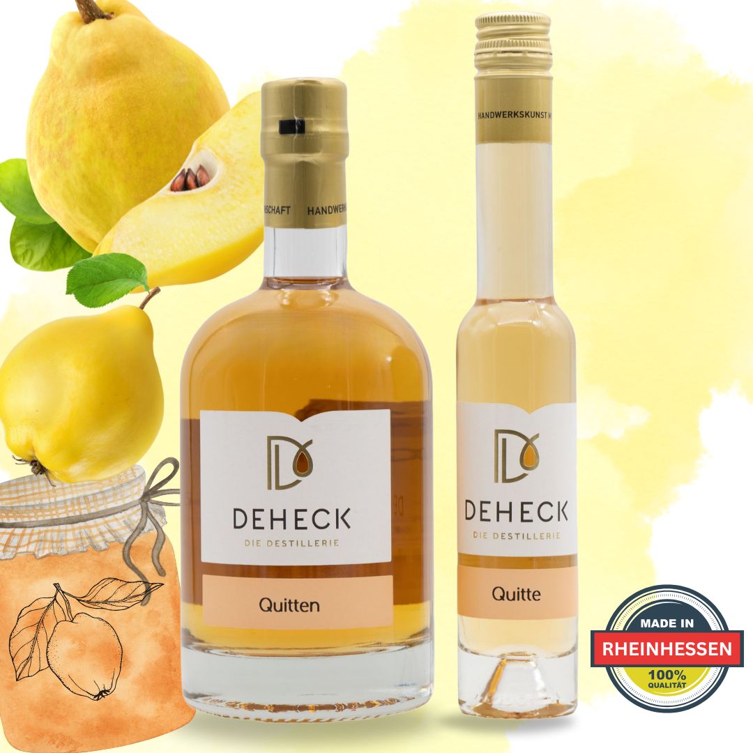 Quitten Likör | fruchtiger Likör vom Marmeladen Klassiker | 20%