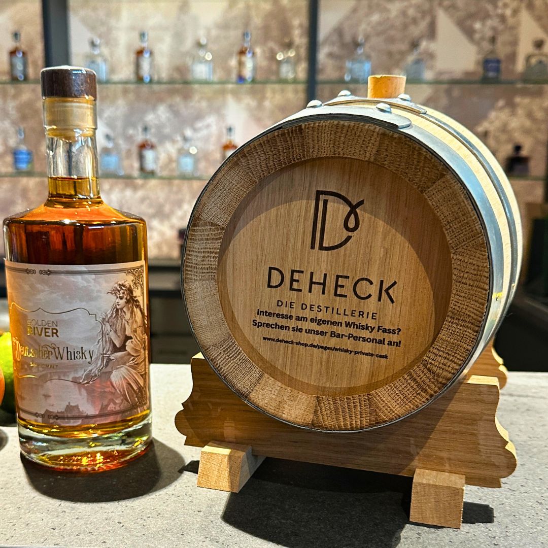 3 Liter Whisky-Fass mit eigenem Namen / Firmenlogo | gefüllt mit Single Malt Whisky | 45%