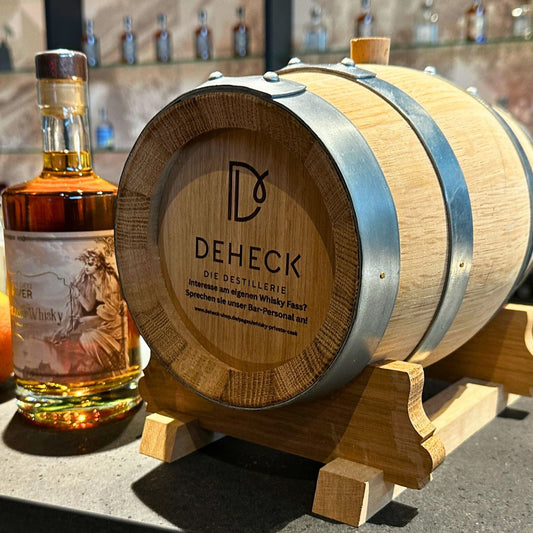 eigenes Whisky Fass kaufen mit Deheck Private Cask Programm - 3 Liter Single Malt Whisky im Holzfass