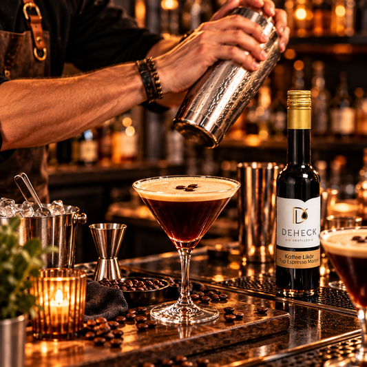 Espresso Martini Geschenk-Set I 2 Liköre & Cocktail Mix Set