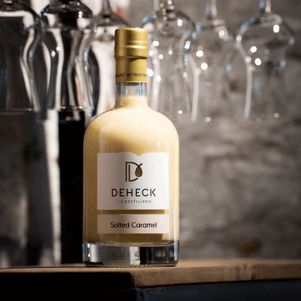 Likörmanufaktur Deheck – Caramel Salted Sahnelikör Likörmanufaktur & Deheck - Destillerie