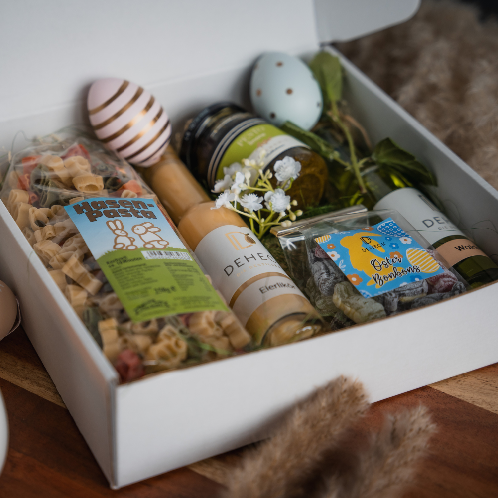 Ostern Schlemmerbox- Premium Geschenk für Ostern
