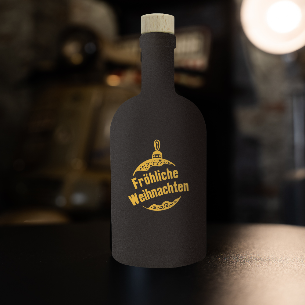 🎄 Weihnachtslikör Pflaume Zimt | Flasche "Fröhliche Weihnachten ... 🎄 Weihnachtslikör Pflaume Zimt | Flasche "Fröhliche Weihnachten ...