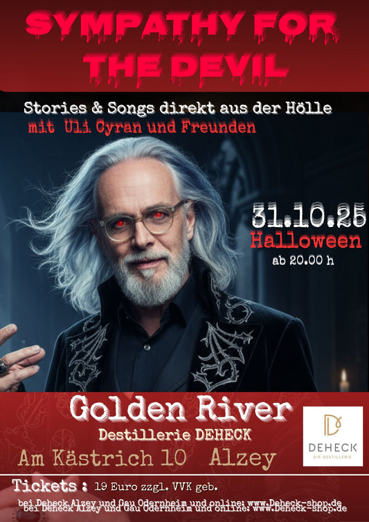 Early-Bird-Ticket SCHAUSPIEL SPUK PARTY Halloween Event im Alzeyer Whiskykeller
