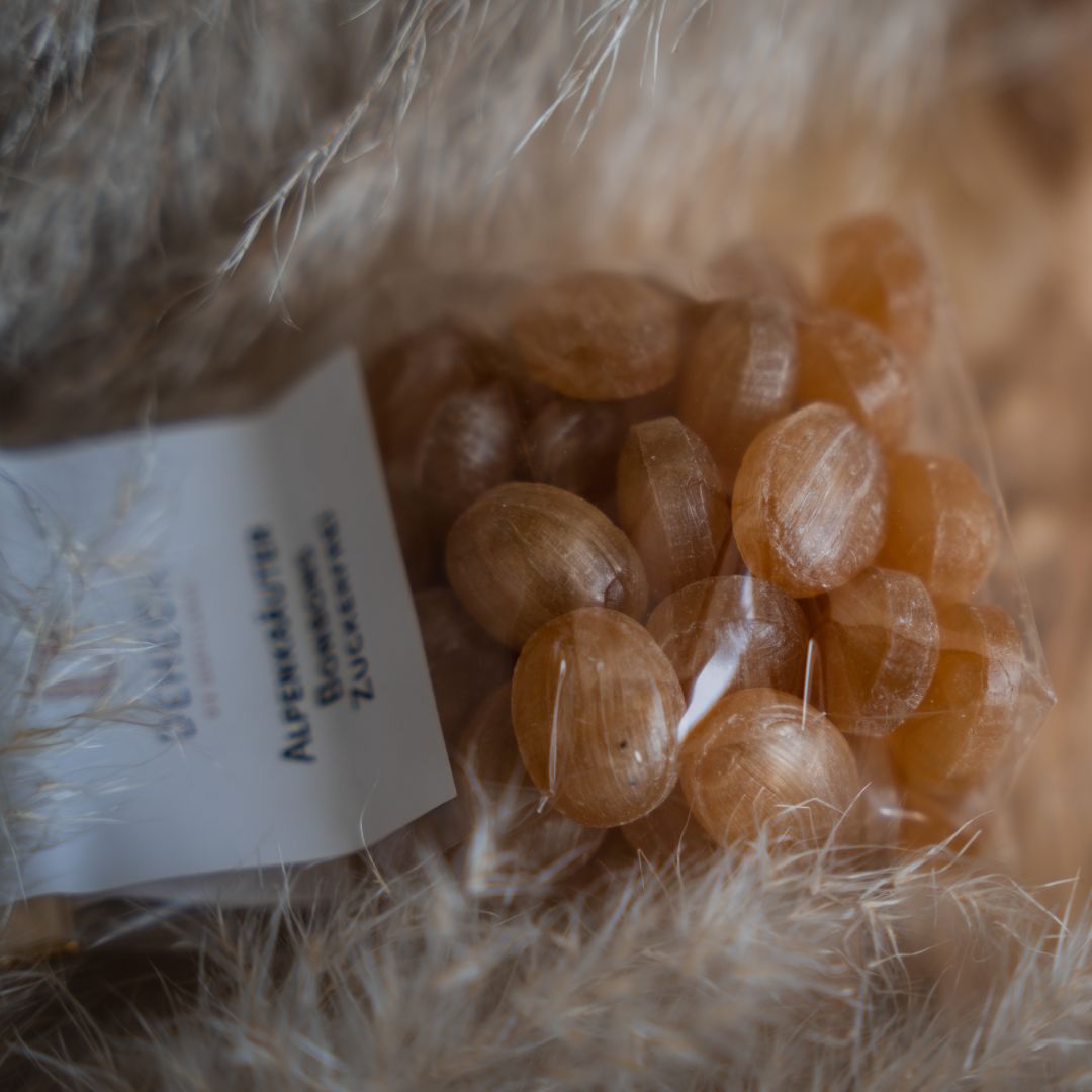 zuckerfreie Alpenkräuter Bonbons