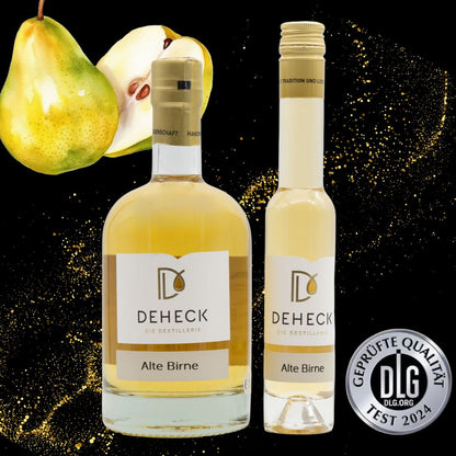 Alte Birne Spirituose | Birnen Schnaps der vollreifen Frucht | 35%