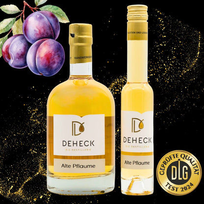 Alte Pflaume Spirituose | Pflaumen Schnaps der vollreifen Frucht | 35%