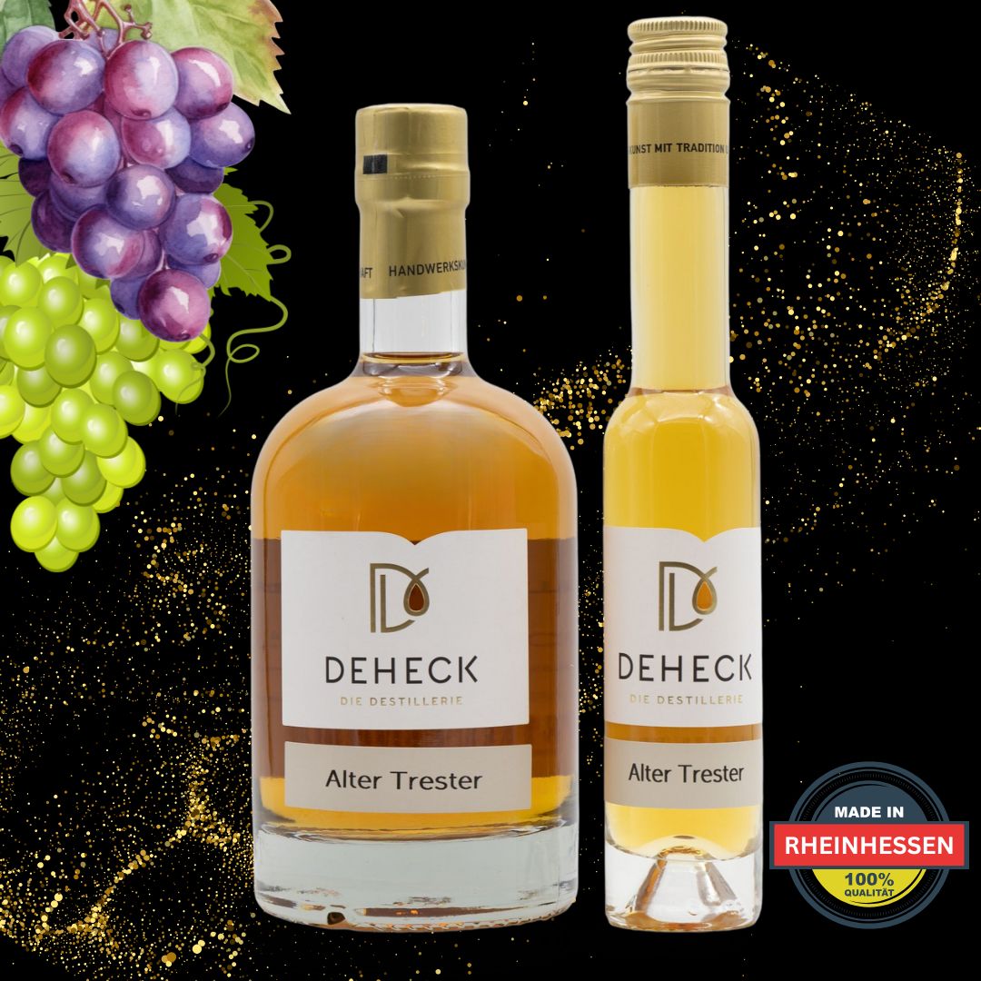 Alter Trester Spirituose | Trester Schnaps typisch rheinhessisch | 35%