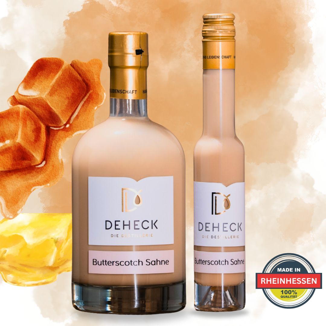 Butterscotch Sahnelikör | karamelliger Butterscotch Likör in cremiger Sahne | 17%