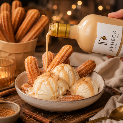 Churros Sahnelikör | cremiger Churro Likör wie das spanische Trend Gebäck | 15%