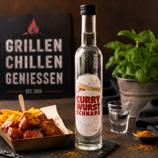 Currywurst Schnaps | nach Rezept von original Berliner Currywurst-Sauce Schnapsidee | 35%